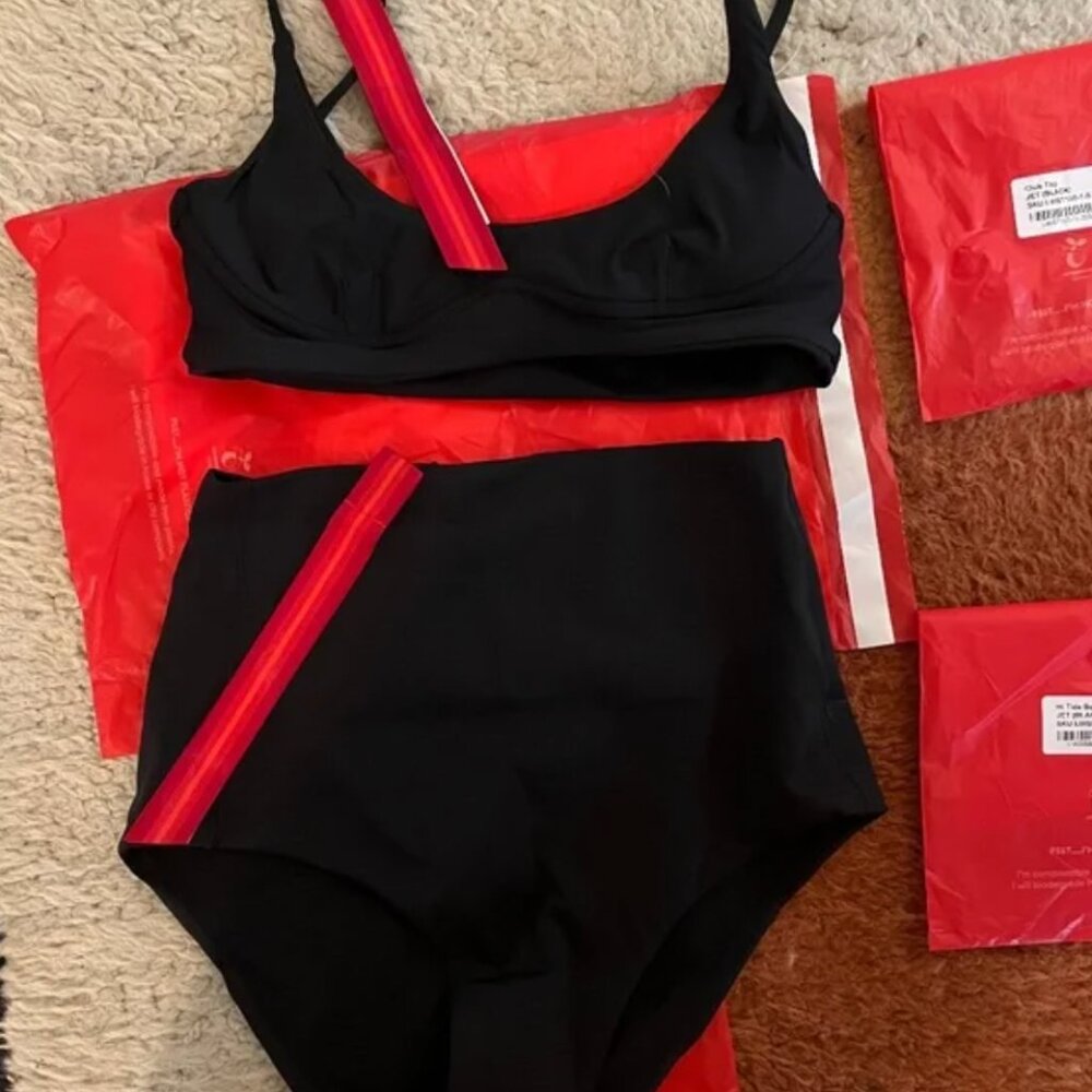 Left on Friday Bikini Bottom (size M, black)